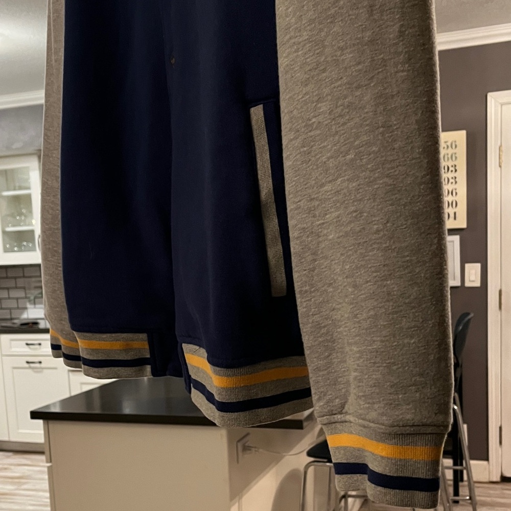 Disney Navy and Gray Varsity Jacket - Picture 4 of 8